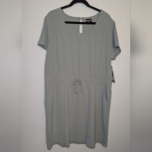 32 Degrees | Dresses | 32 Degrees Ladies Soft Twill Drawstring Dress Black  Size Medium New | Poshmark